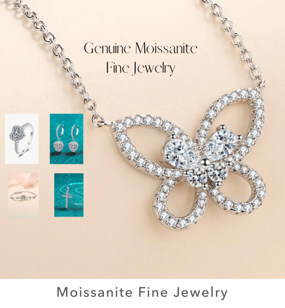 Moissanite Fine Luxury Custom Jewelry