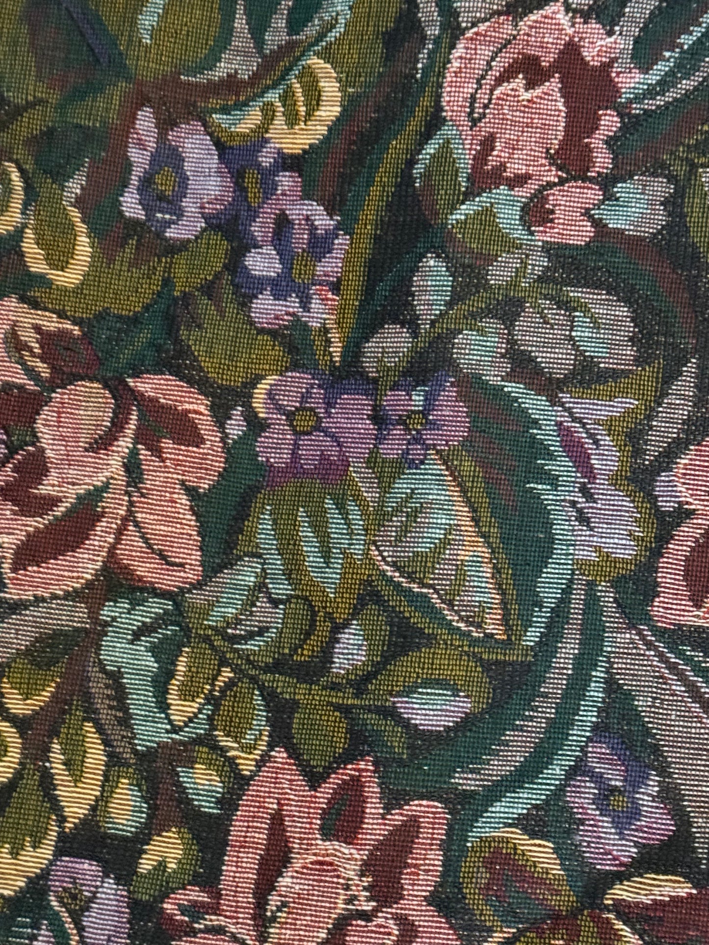 Floral Pattern Garment Bag Multicolor 36 inches