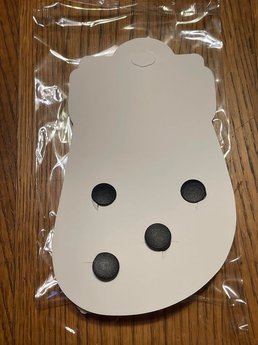 4 piece Crown Mermaid Princess Light up Shoe Charms