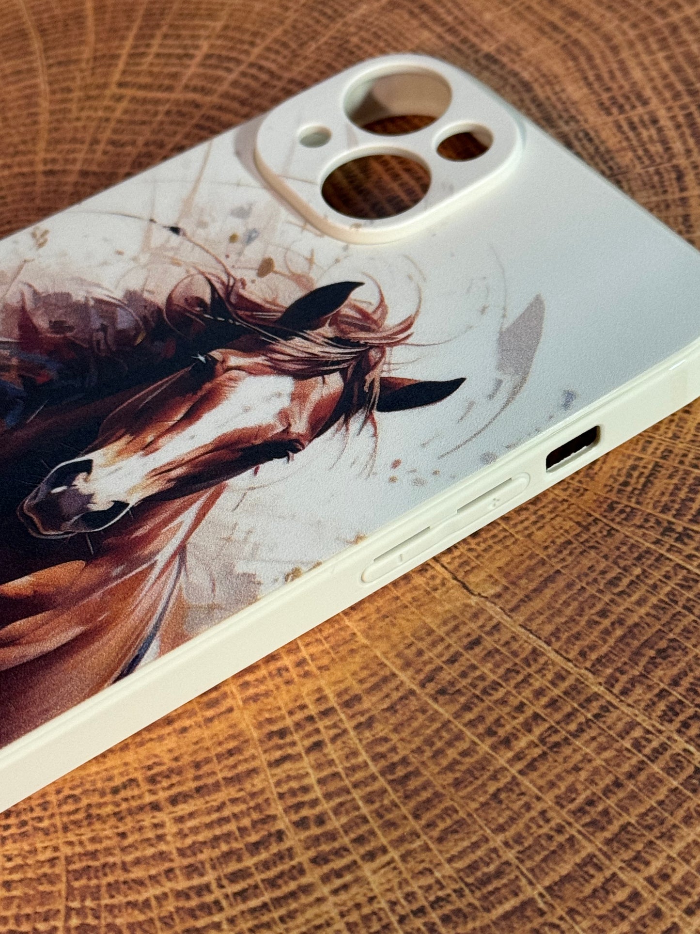 iPhone 14 or 15 Horse Galloping Soft Case