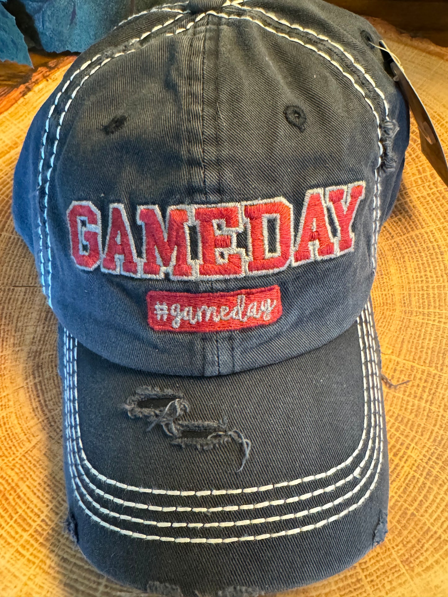 Black GAME DAY Baseball Hat