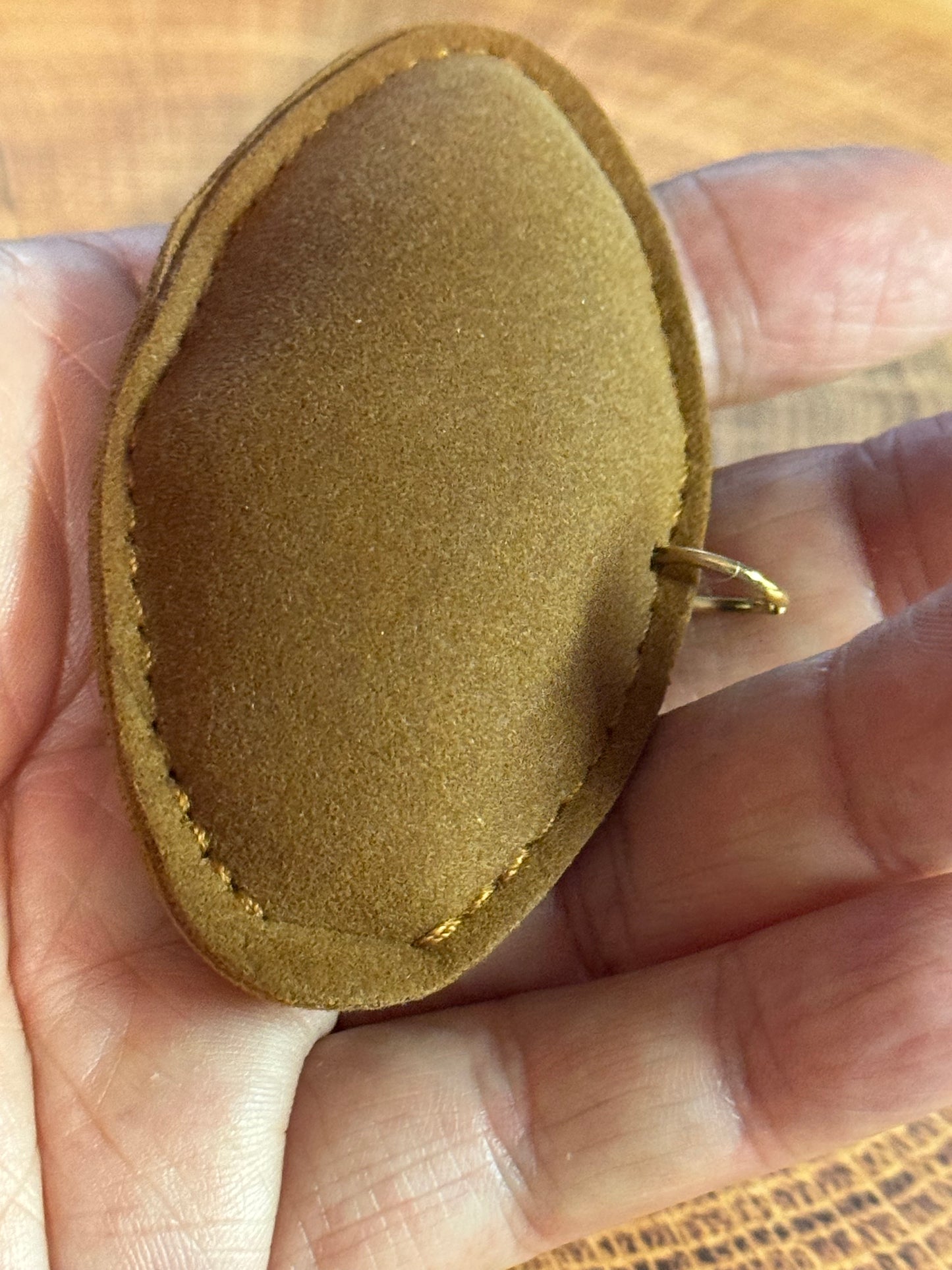 Crystal Football Multicolored Rhinestone Key Chain