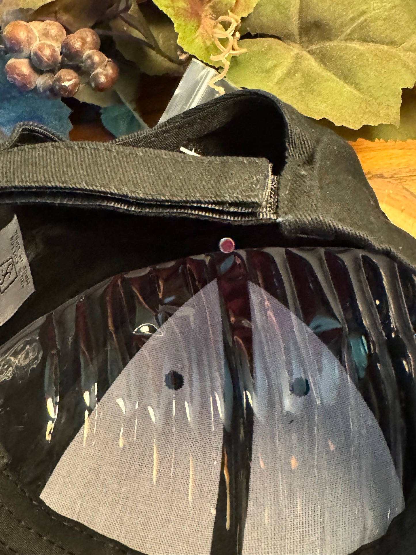 Black Cruise Vacation Bling Baseball Hat