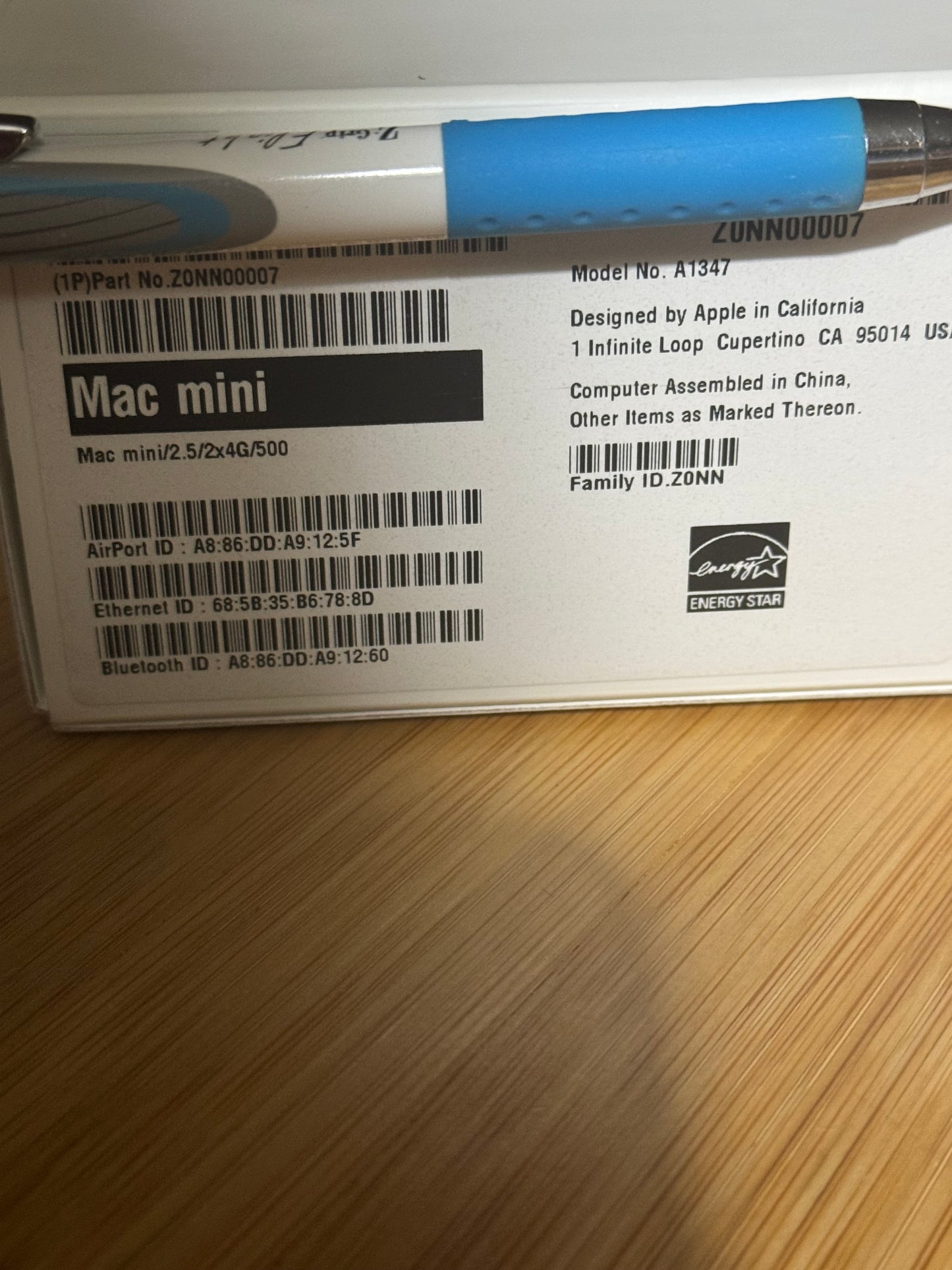 Mac Mini Late 2012 (Apple reconditioned) Model A1347 ( One owner )