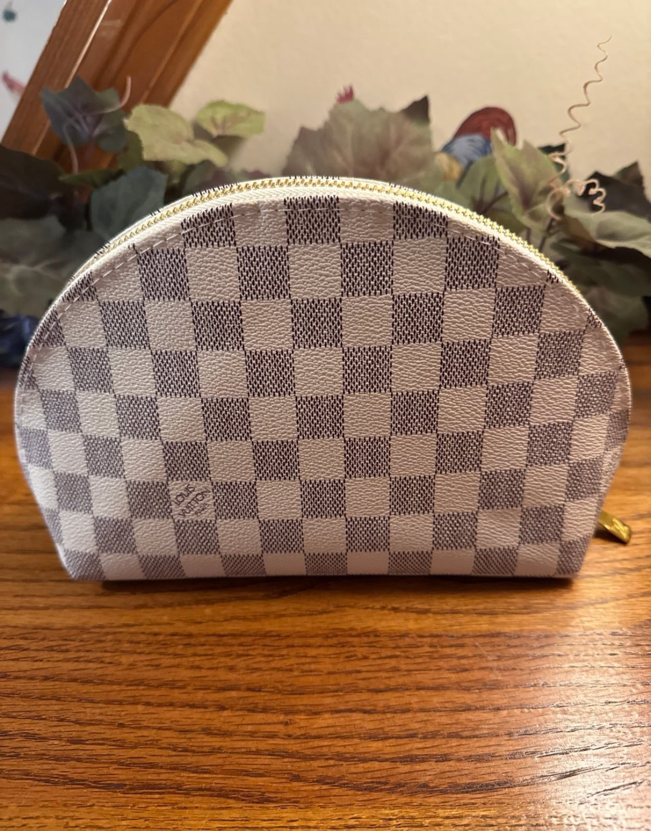 Fashion Cosmetics Makeup Bag Set of 4 White Multicolor Unbranded