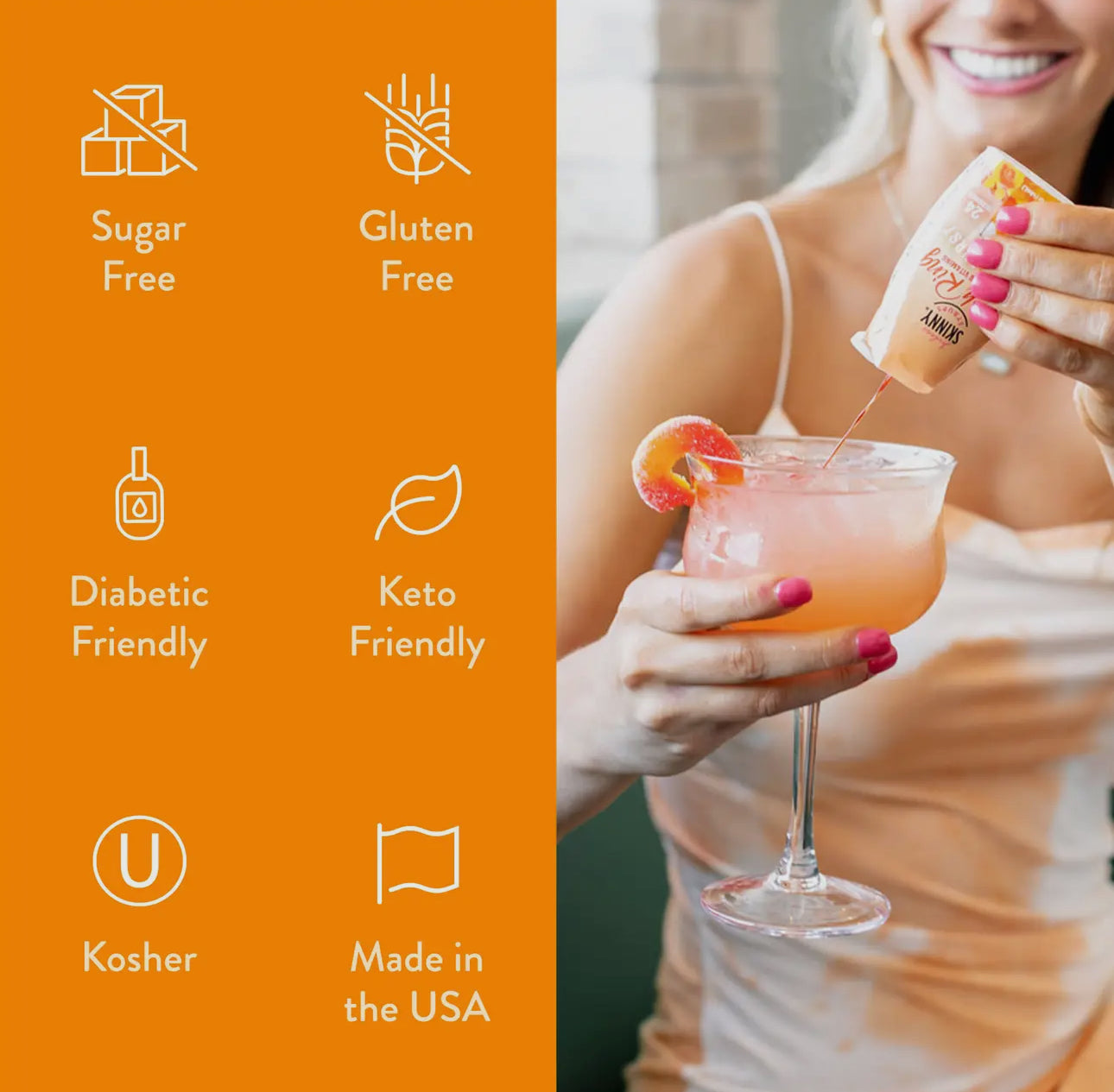 Flavor Burst Sugar Free Peach Jordan Skinny Syrup ( ON SALE )