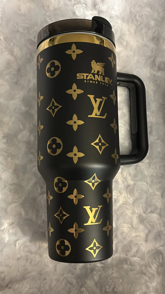 Gift 40 ounce Tumbler Unbranded Black Multicolor