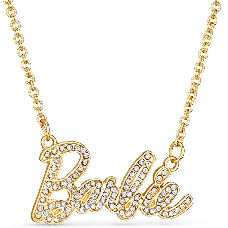 Barbie Crystal Necklace