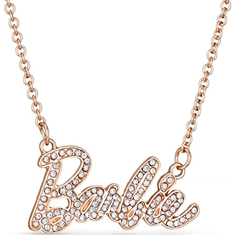 Barbie Crystal Necklace