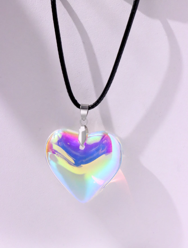 Titanic Multicolor Heart Necklace ( choice )