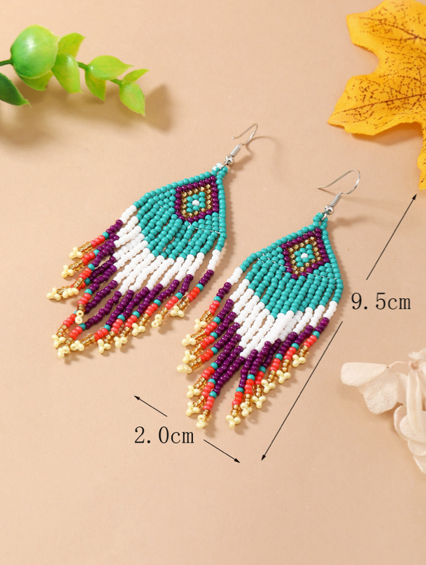 NATIVE NATION SEED BEAD Earrings