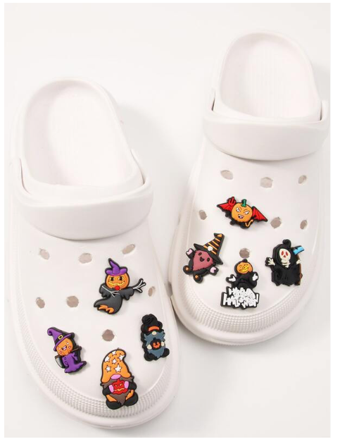 Halloween Shoe Charms Buckle Bracelet Accessories