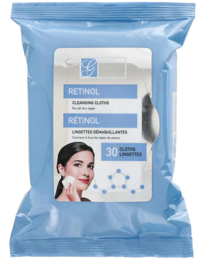 Global Beauty Car RETINOL Facial Cleansing Clothes ( SALE )