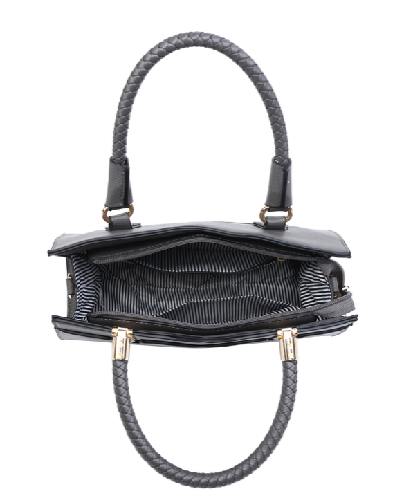 Fashion Black Tote Handbag