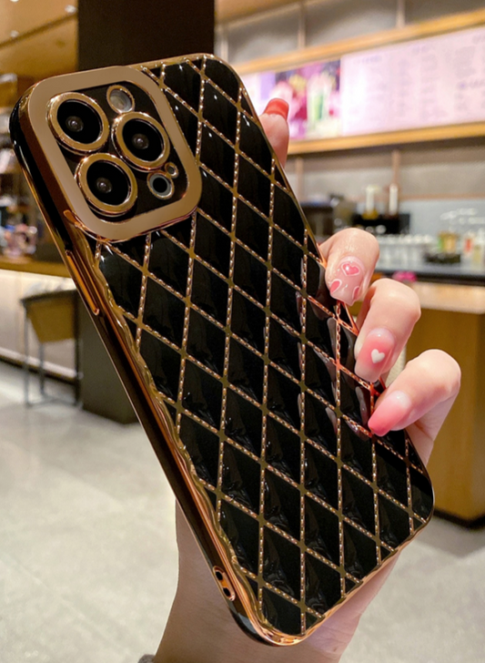 iPhone 15 Pro Max Soft Case Black Elegant