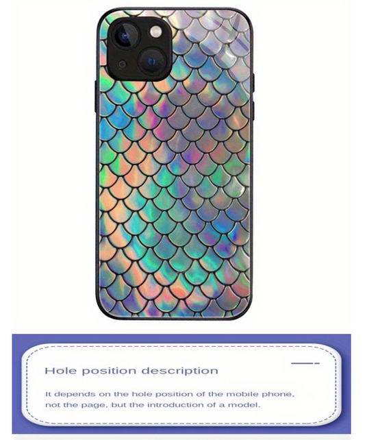 Mermaid Scale Multicolor IPhone Soft Case