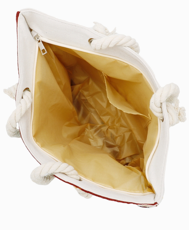 Route 66 the Mother Road Print Tote Beach Bag