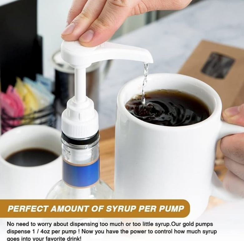 Skinny Syrup Pump for Syrup Bottle 750ml
