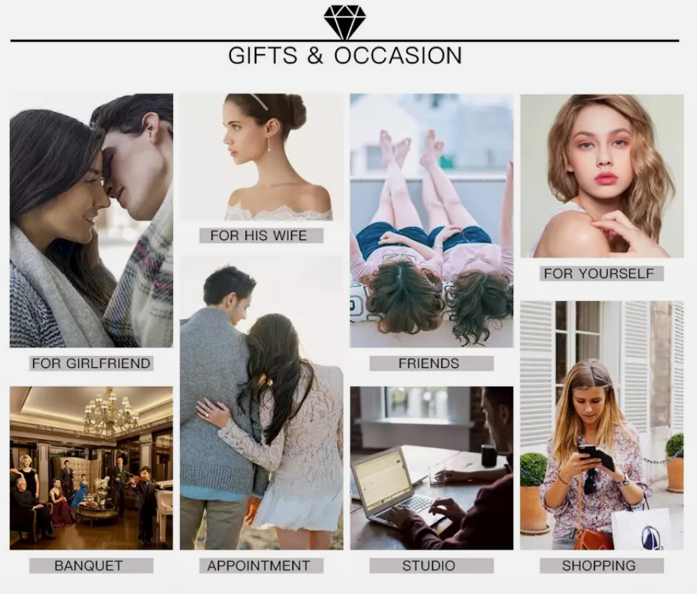 Iridescent Austrian Crystal Post Back  Earrings