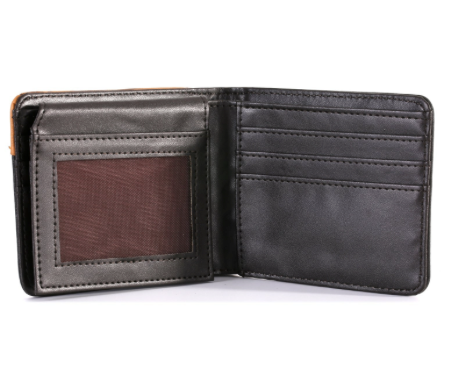 Men's Embossed Vintage Floral Bifold Wallet