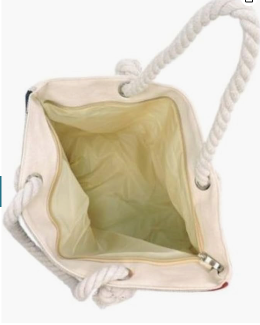 USA Flag Tote Beach Bag Extra Large