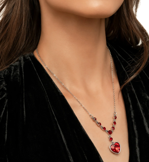 Red Heart Royalty Necklace