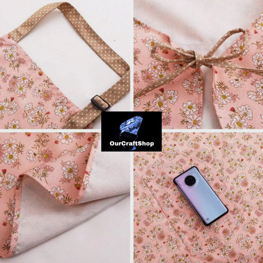 Multicolor Pocket Striped Sourdough Bread Bakers  Apron