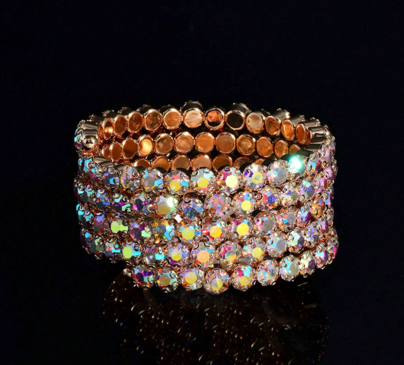 Memory Coil AB Colorful Wrap Bracelet