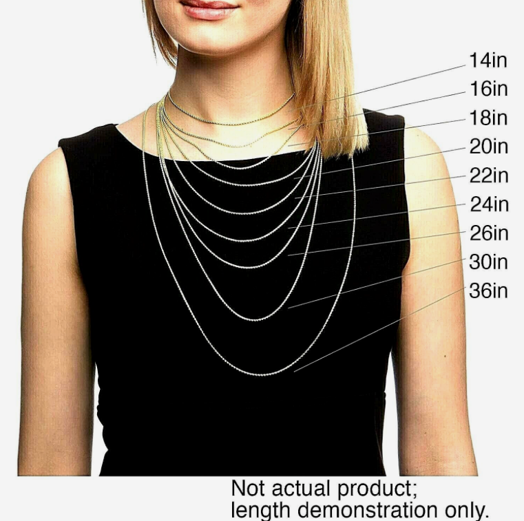 925 Sterling Silver 18K Gold Box Chain Necklace ( choose color and length )