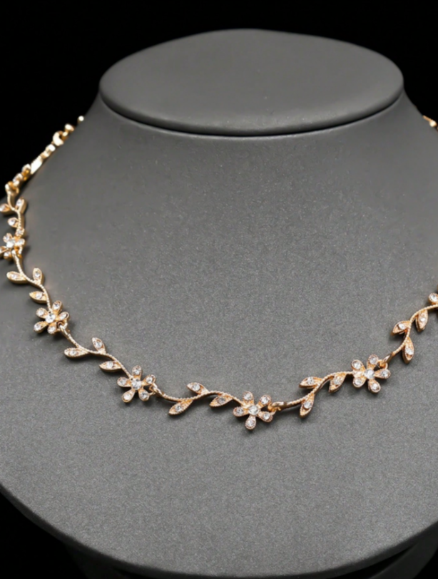 Promise Me ~ Leaf Necklace Earring Bracelet Set ( Pre Order )