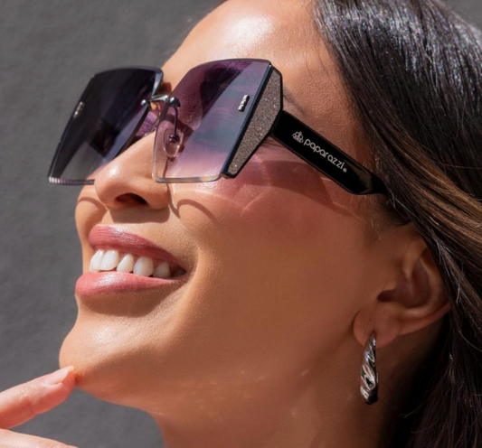 Paparazzi Sunglasses Black ~  Unisex