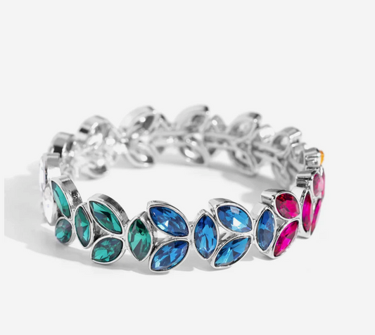 Paparazzi Glided Gardens Mult Bracelet (Stretchy) + MYSTERY PIECE