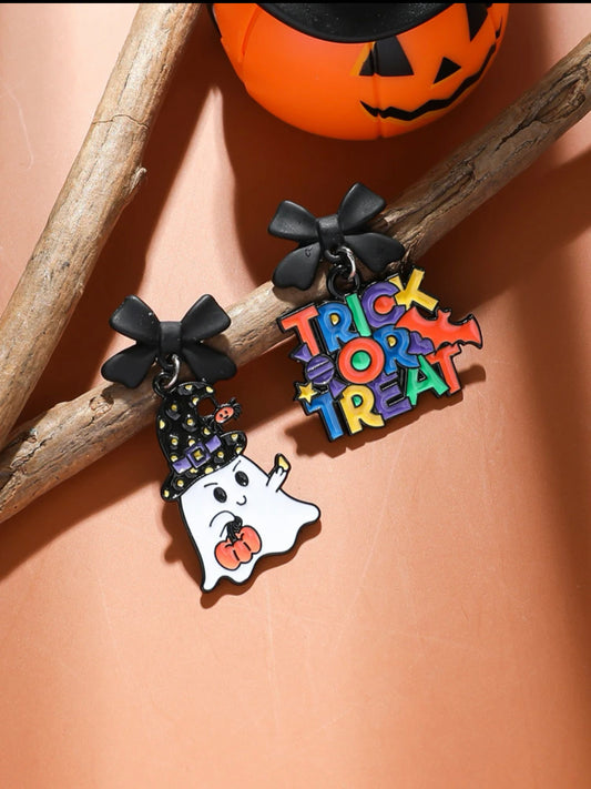 Halloween Multicolor Earrings Trick or Treat