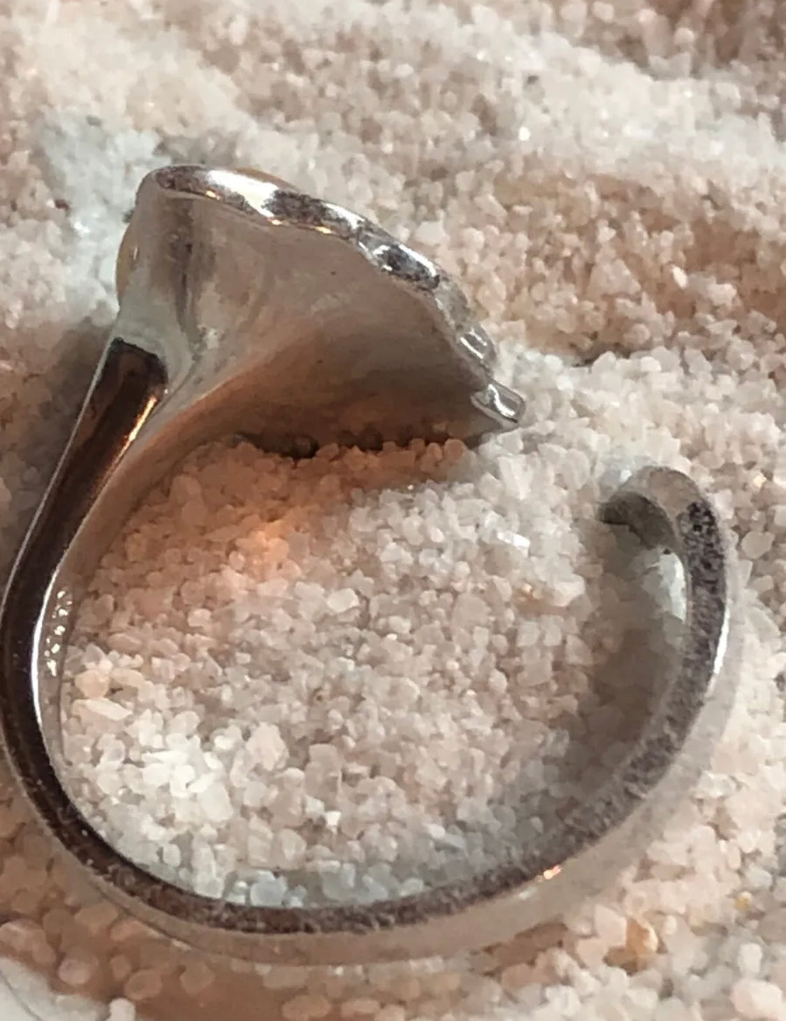 Mounted Yellow Akoya Pearl 925 Sterling Silver Adjustable Ring