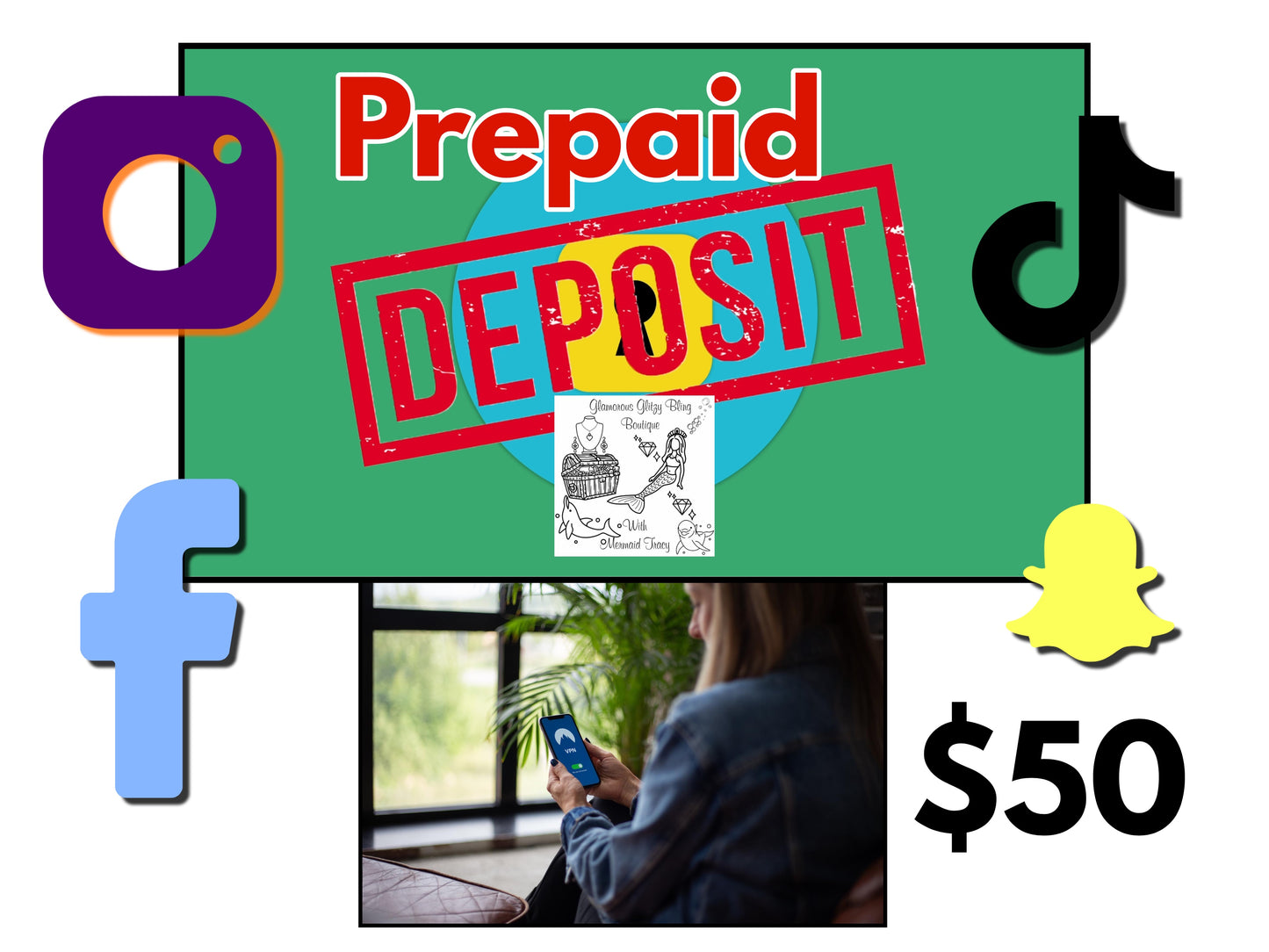 Prepaid Deposit - New Customers $50