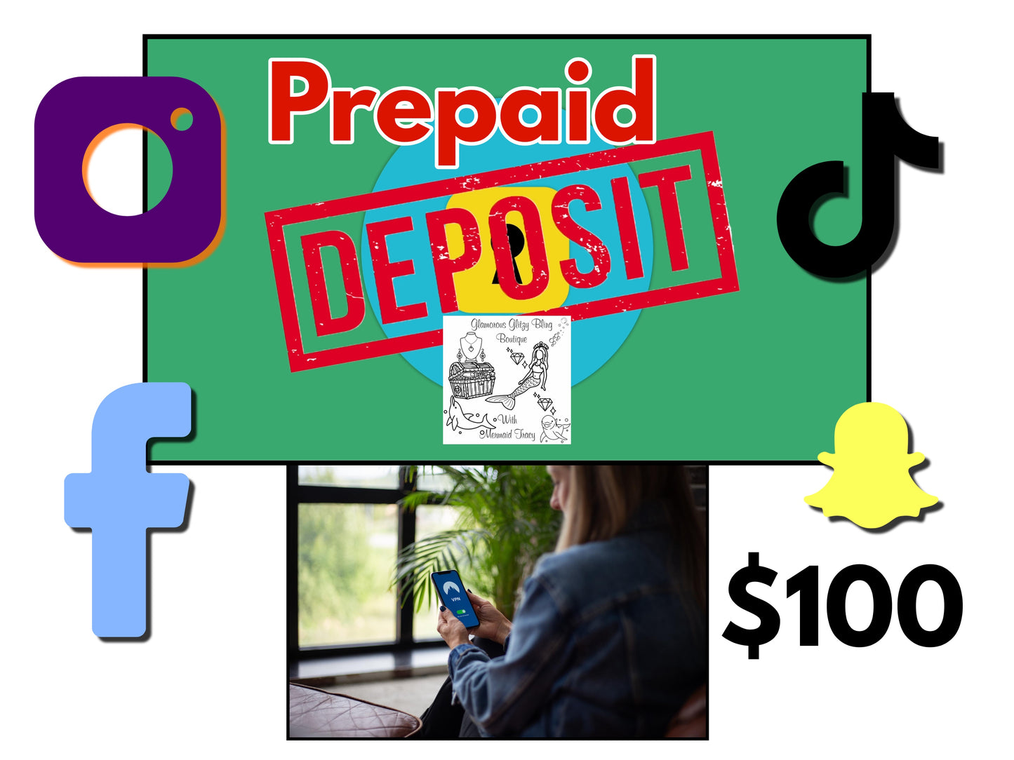 Prepaid Deposit - New Customers $100