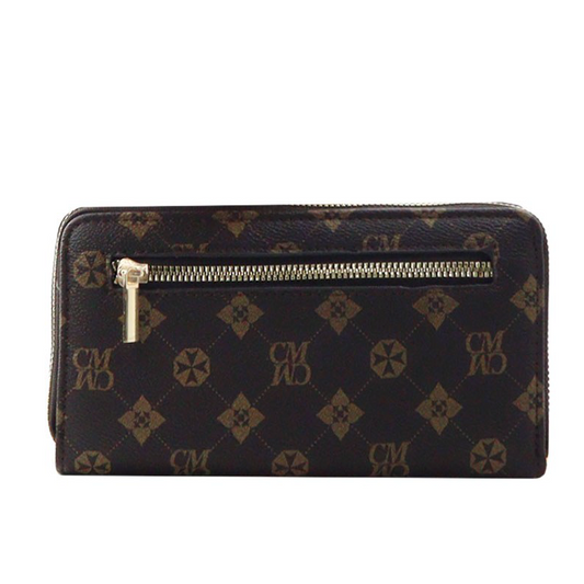 Luxury Fashion Wallet Brown Flower Monogram