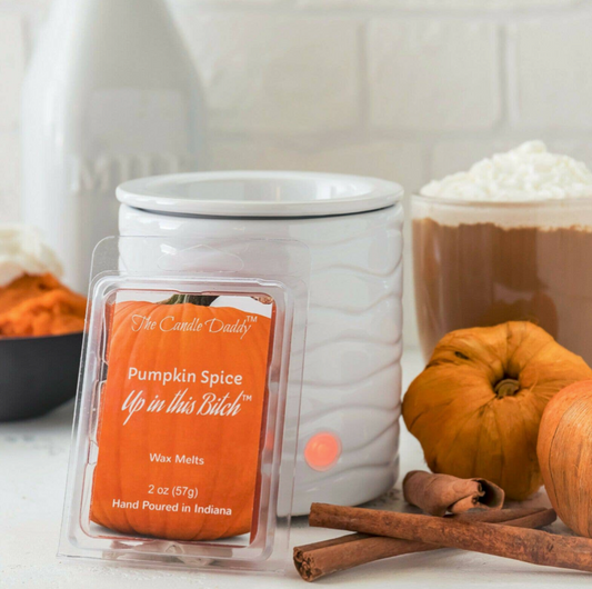 Pumpkin Spice Scent "Up In This Bitch" Wax Melt
