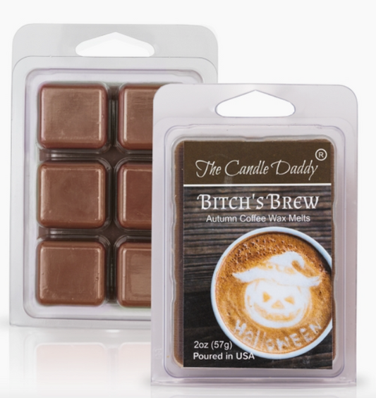 Halloween Theme "Bitch'S Brew - Autumn Coffee" Scented Melt