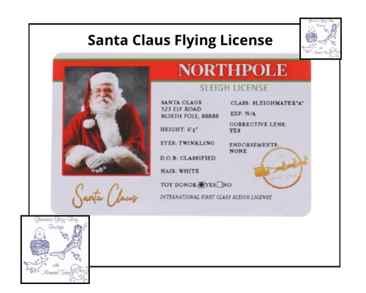 Santa Claus Drivers for in Flight License