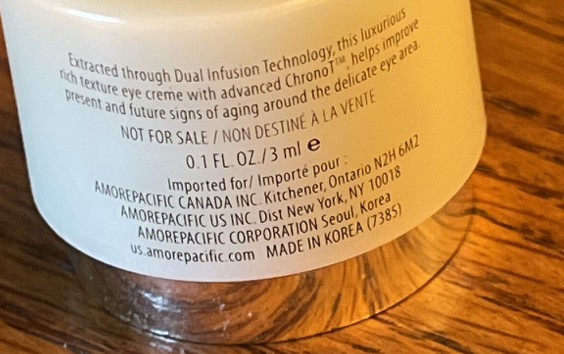 Amore Pacific π Time Response EYE Reserve Cream Anti - aging Skin Care Cream π π₯ SAVINGS π₯