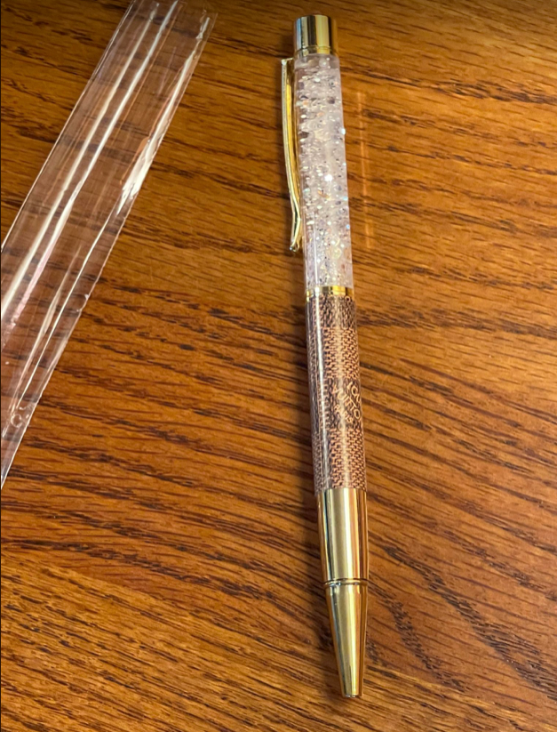 UNBRANDED Luxury Detailed BLING Bubbling Ink Pens