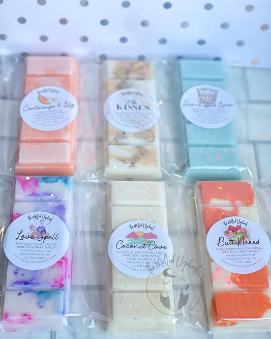 Spring Wax Melt Snap Bars / Hawaiian Coconut Cream Scent