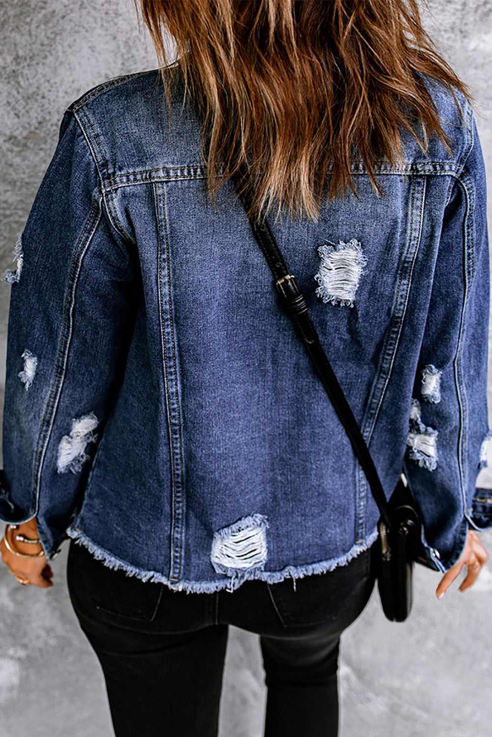 Ladies Denim Floral Button Jacket 🔥 SAVINGS 🔥