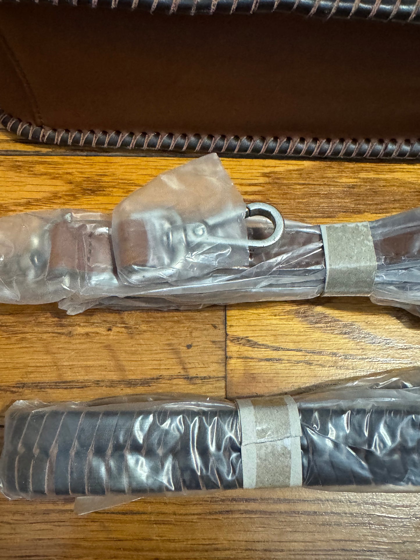 Montana West Trinity Ranch Ranch Genuine Leather Shoulder Handbag- Coffee Brown