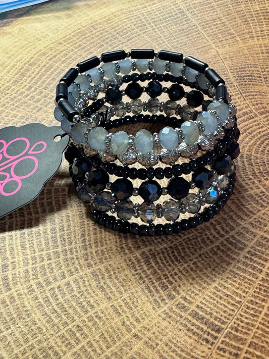 STACKED SURPRISE BLUE BRACELET