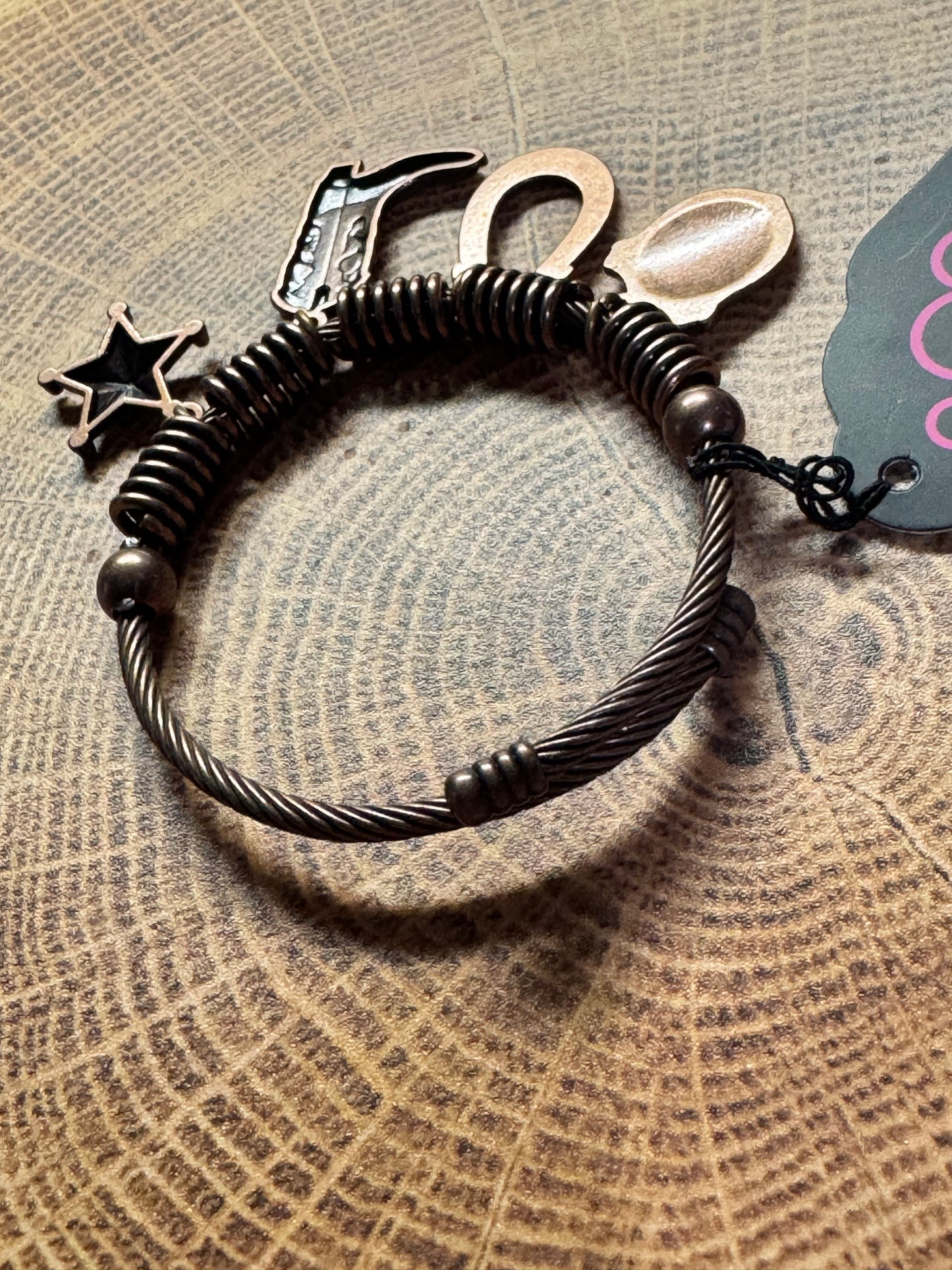 Paparazzi New Sheriff in Town Copper Bracelet