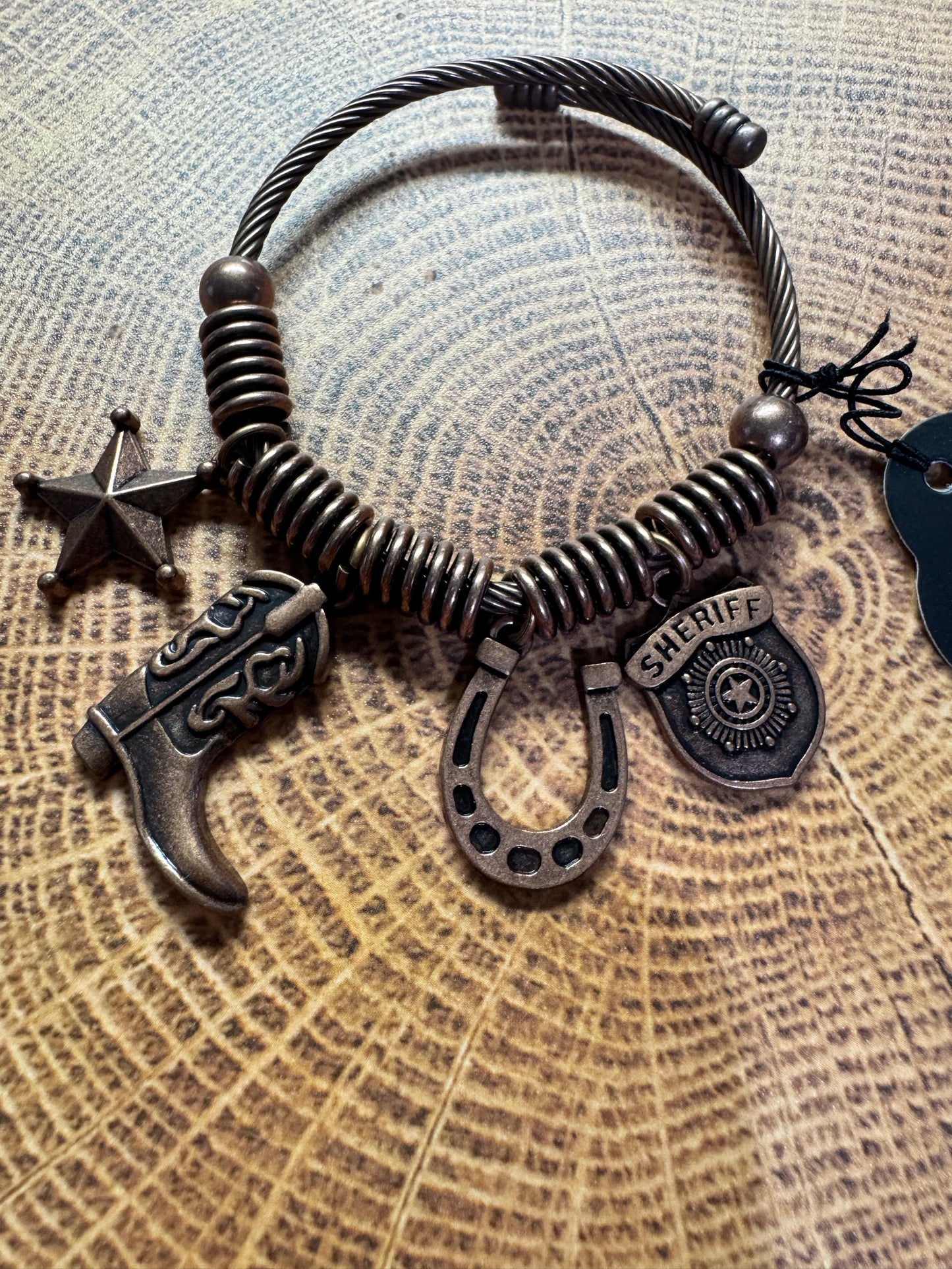 Paparazzi New Sheriff in Town Copper Bracelet