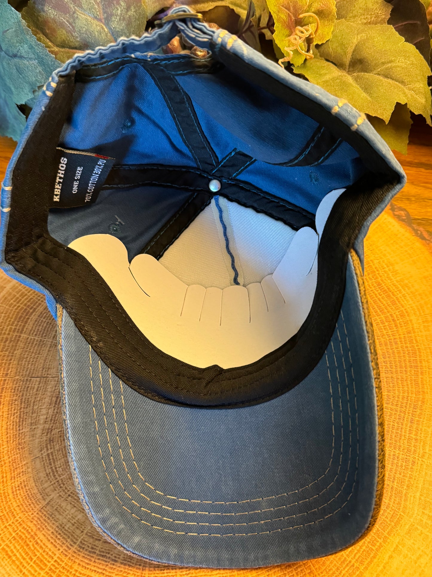 Unisex Freedom Denim Baseball Hat Cap