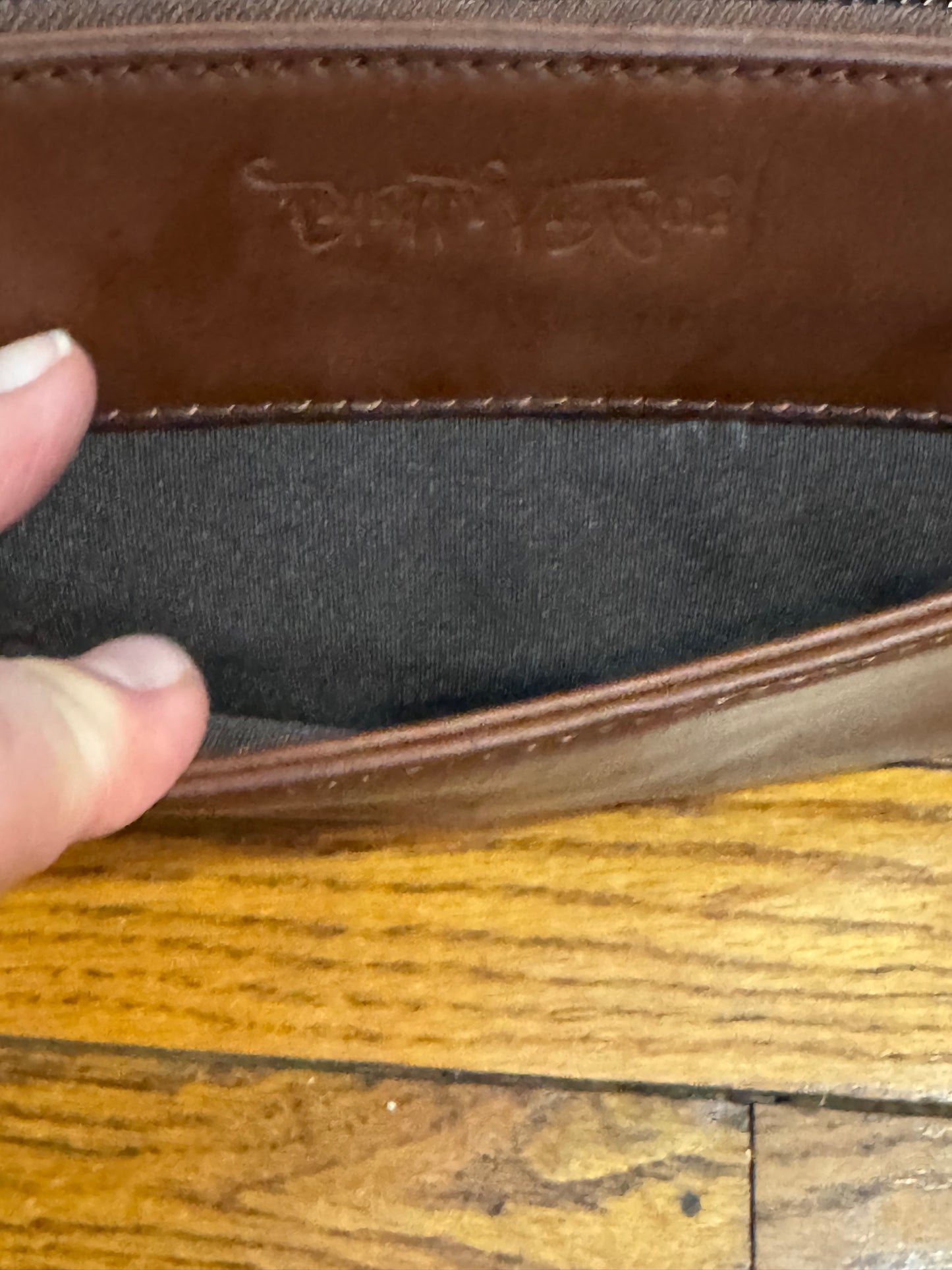 Montana West Trinity Ranch Ranch Genuine Leather Shoulder Handbag- Coffee Brown